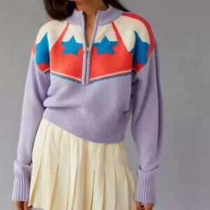 BDG Jesse Half-Zip Sweater - Size L